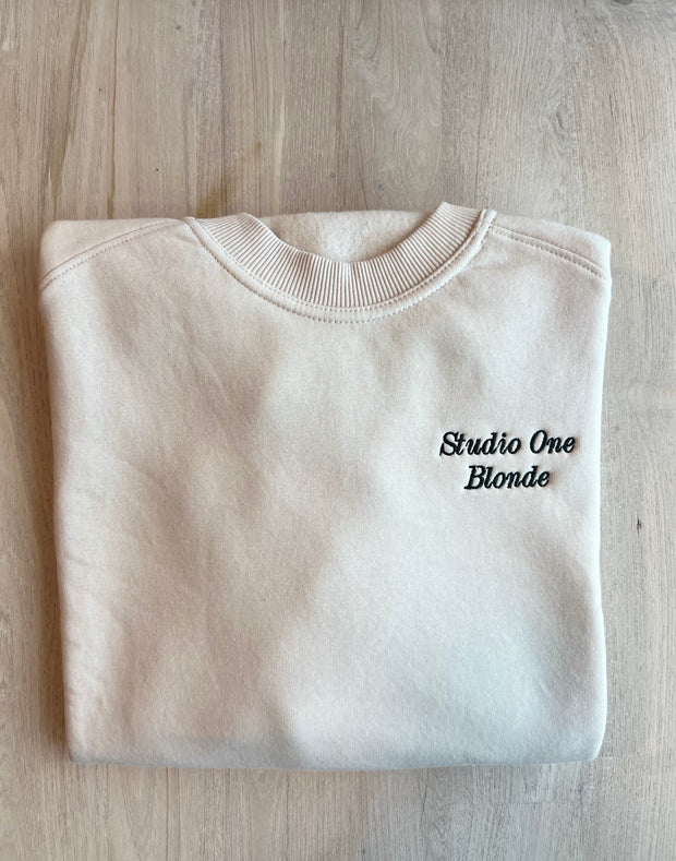 Studio One Blonde Crewneck Sweatshirt