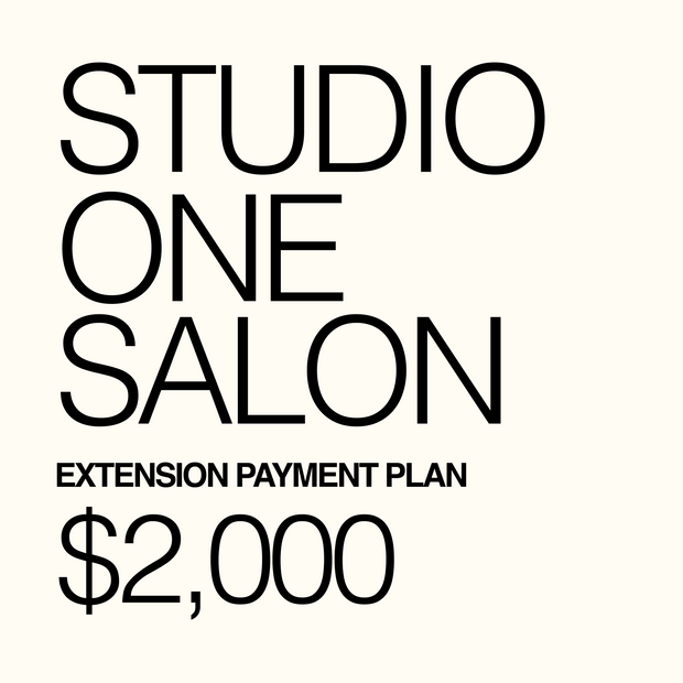 $2,000 Extensions Package Payment Plan