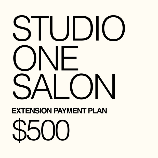 $500 Extensions Package Payment Plan